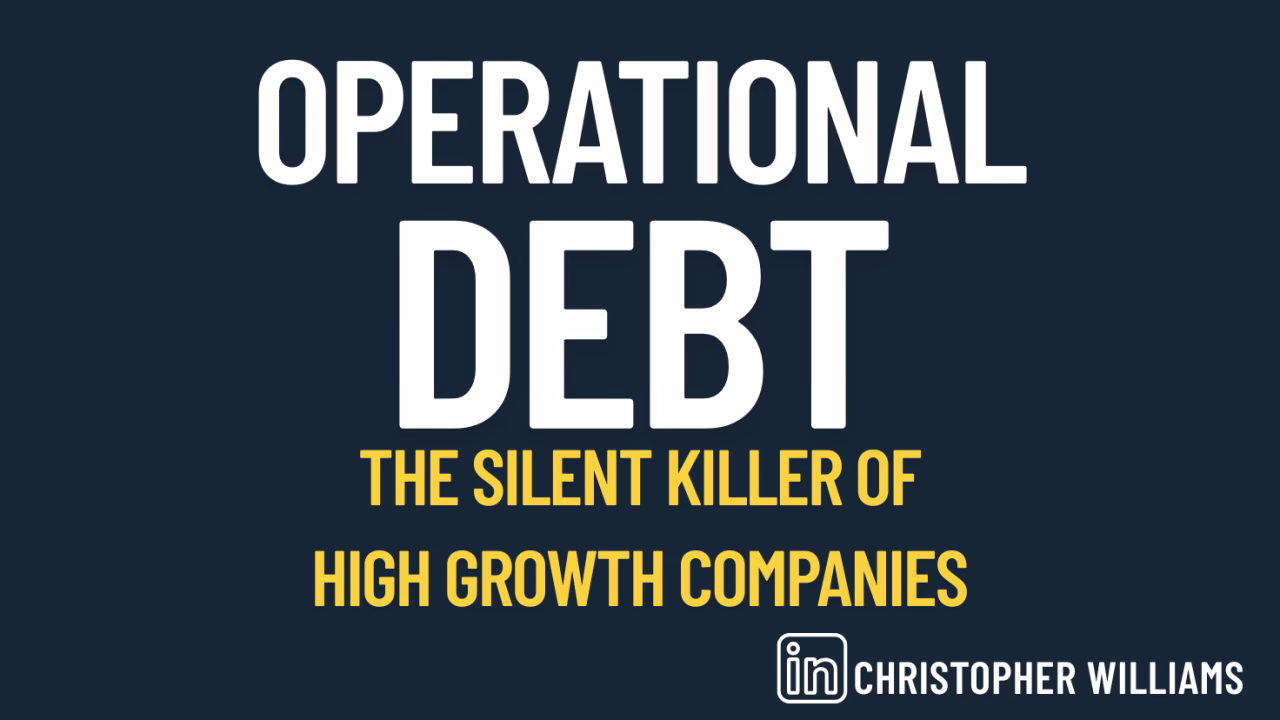 How can digitalization help reduce operational debt?