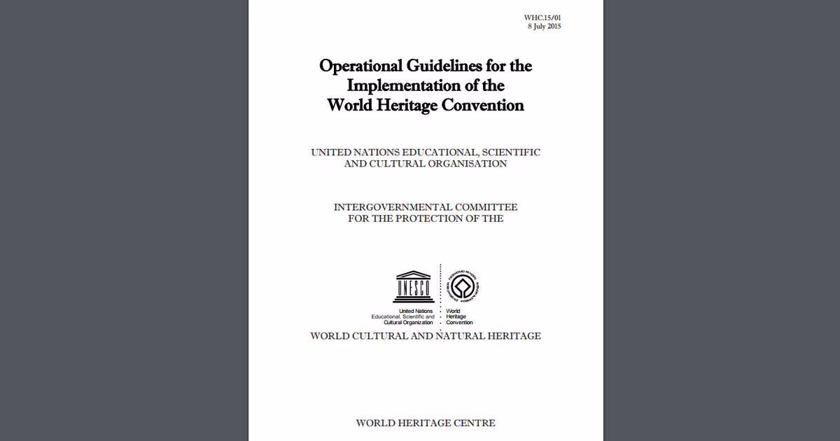 What are operational guidelines?