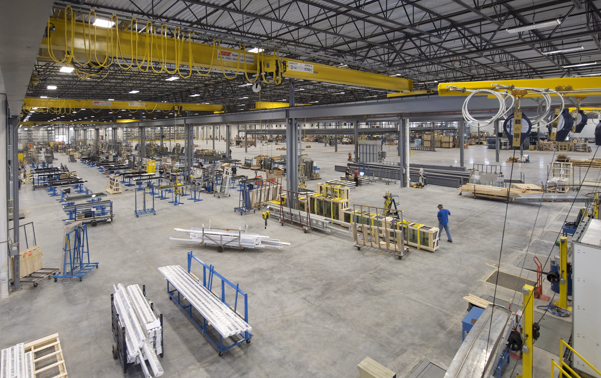 Who is responsible for a manufacturing plant?