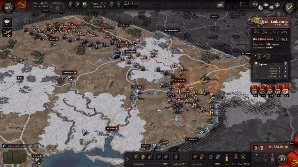 What is the operational wargame series?