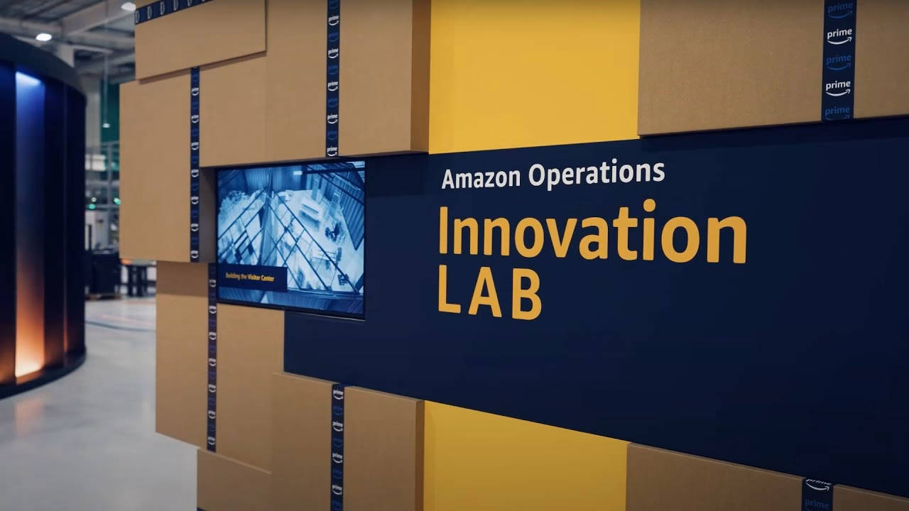 What is Amazon's operations innovation lab?