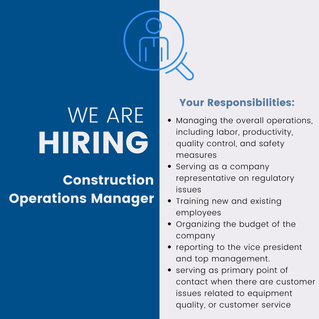 What are construction operations?