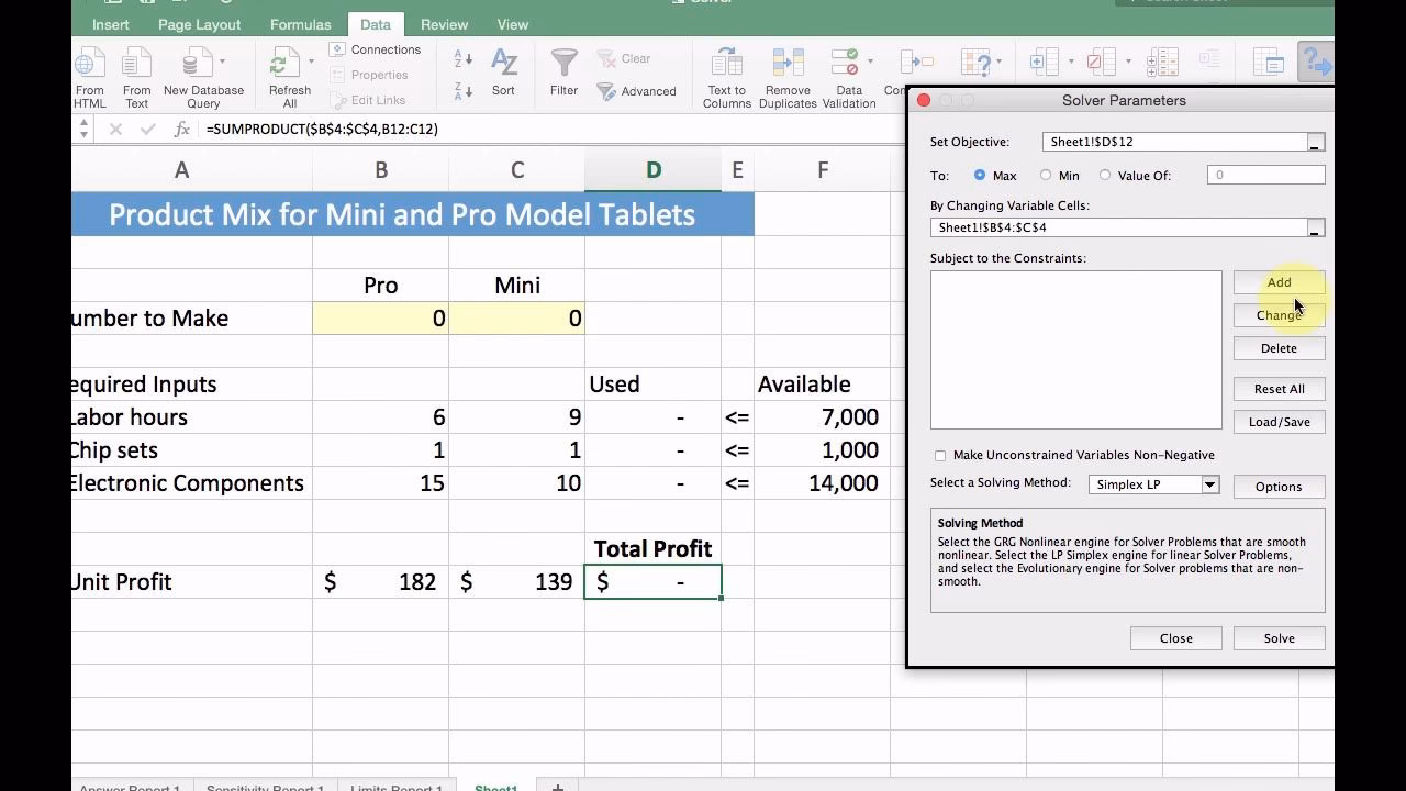 What is Excel Solver?