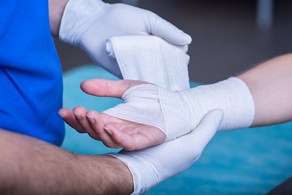 How is hand surgery treated?
