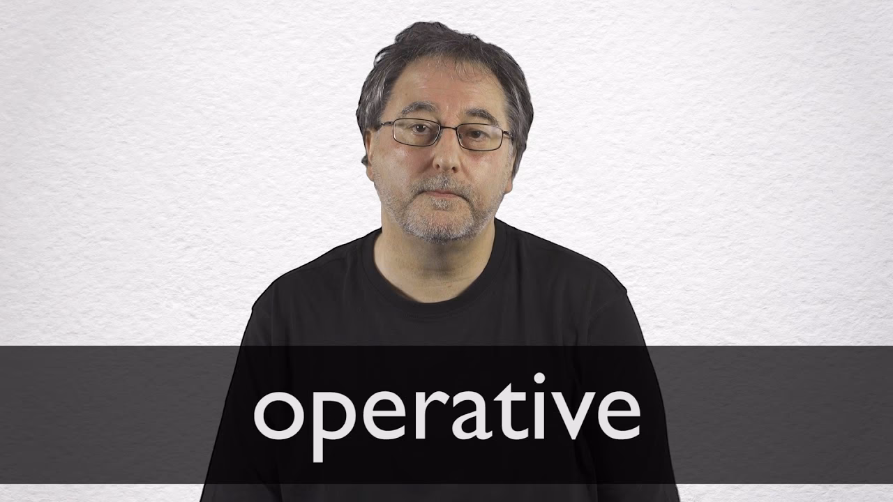 What is the operative word in a statement?