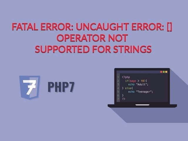 Why is [] operator not supported for strings?