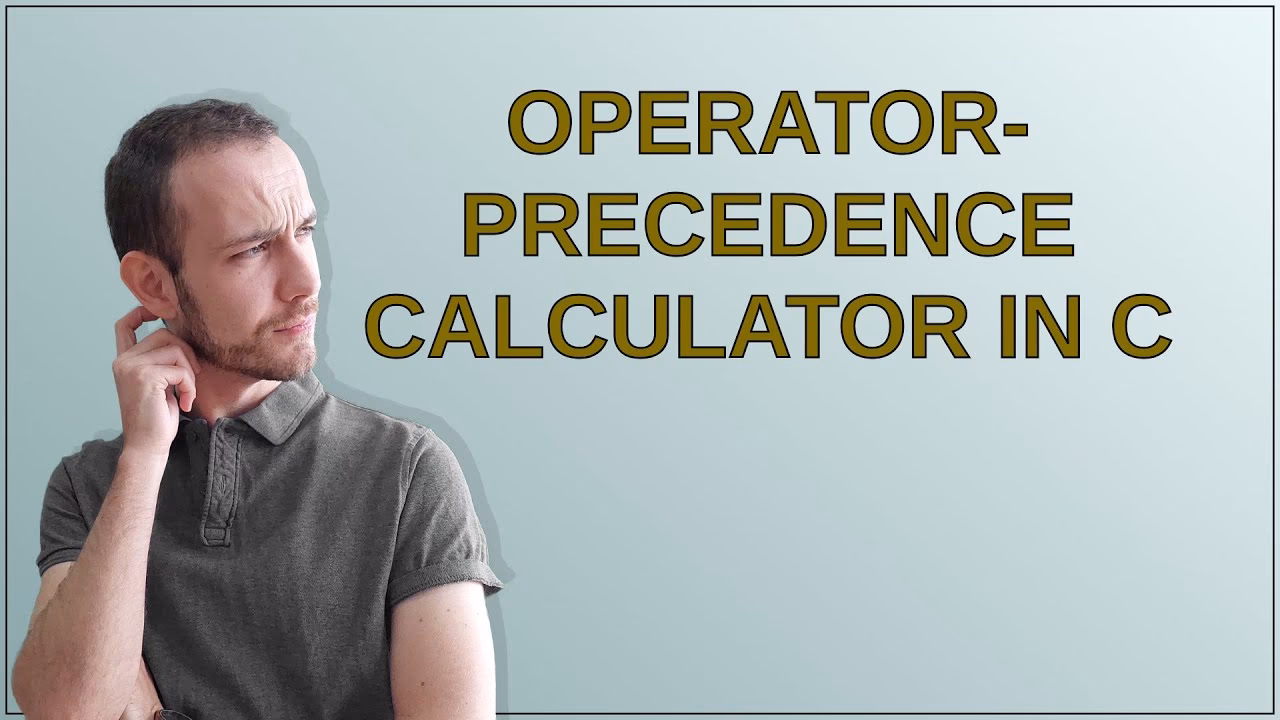 What is operator precedence?