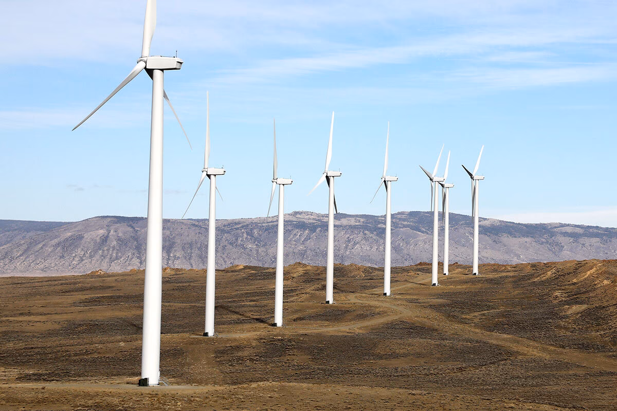 Are there wind projects in Wyoming?