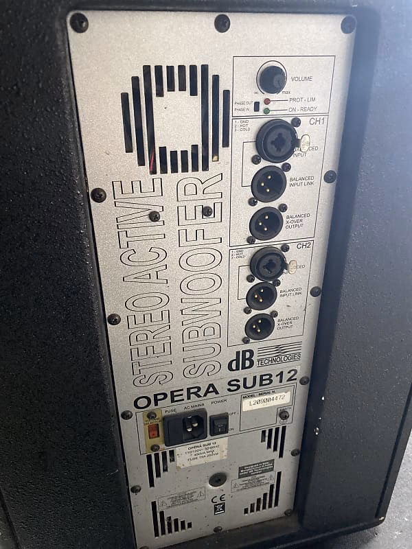 How many dB does a subwoofer have?