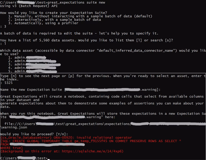 What if ora-00920 is invalid relational operator?