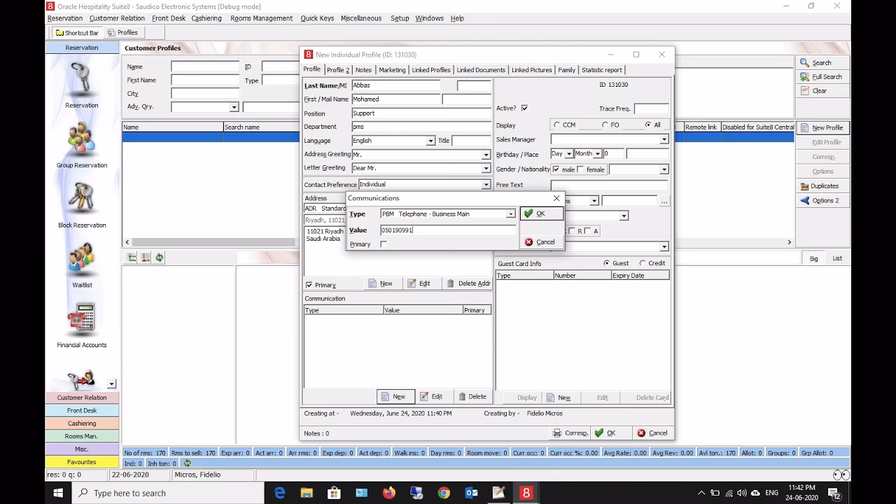What is Oracle Hospitality suite8?