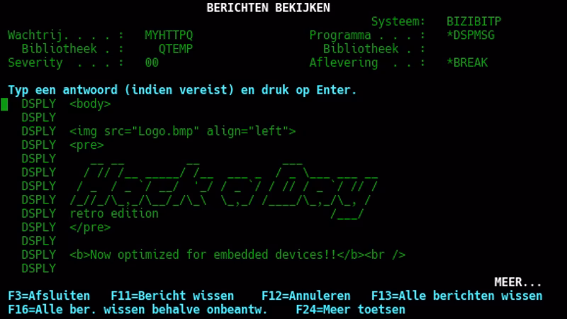 When did IBM start using OS/400?