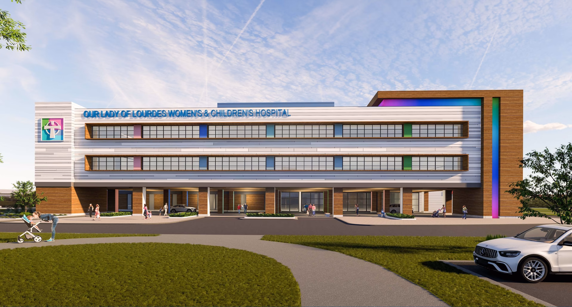 Where is Our Lady of Lourdes Hospital?