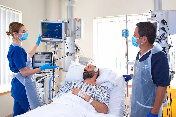 Does the resourcing team support the John Radcliffe Hospital job advert?