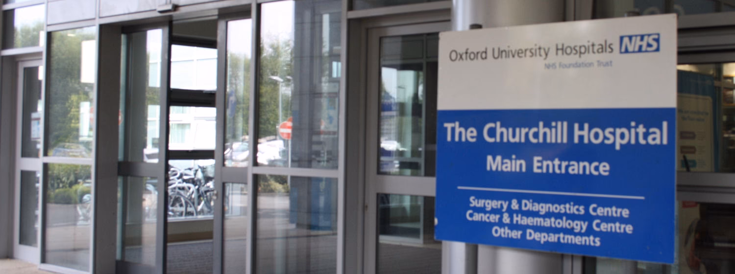 How do I get to Churchill Hospital in Oxford?