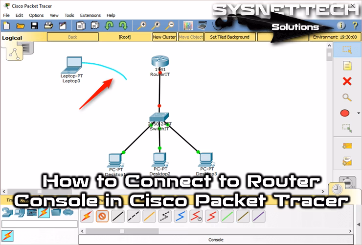 How do I return to privileged exec mode in Cisco packet tracer?