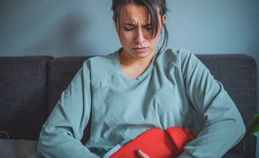 Can a total hysterectomy cause pain?