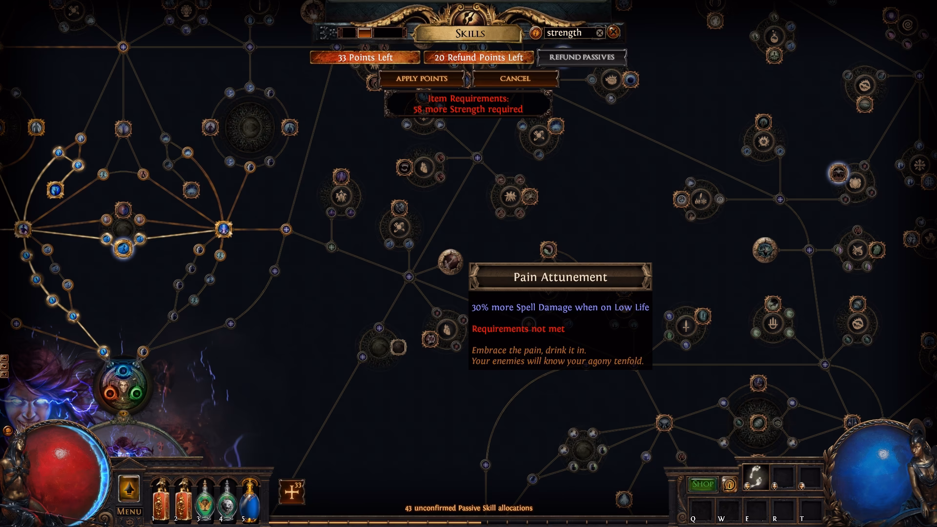 How do you deal with pain attunement?