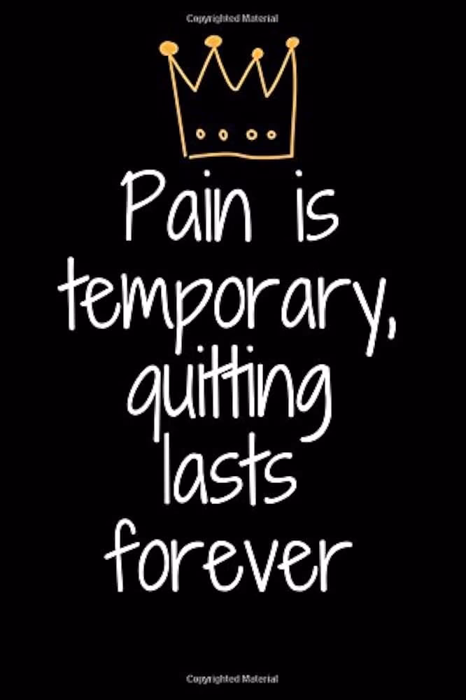 Is pain a temporary Scourge?