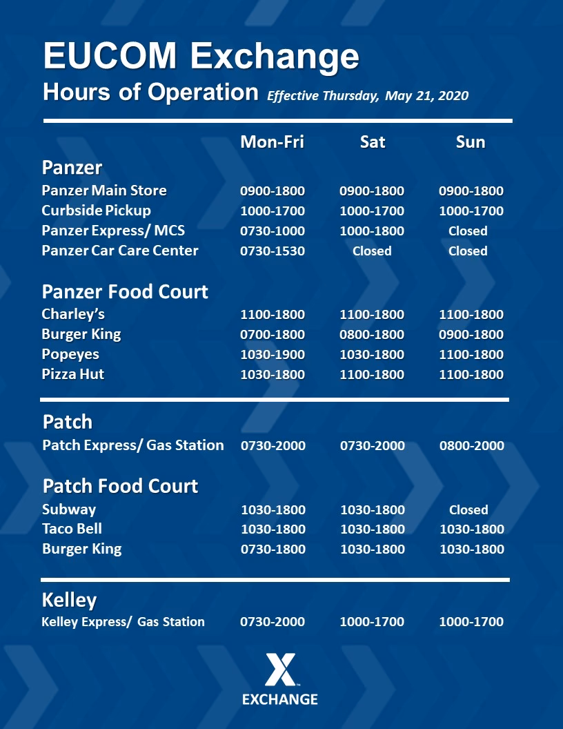 Does Panzer Kaserne have self-checkout?