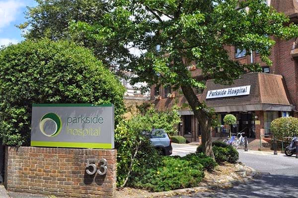 Where is Nuffield Health Parkside Hospital?