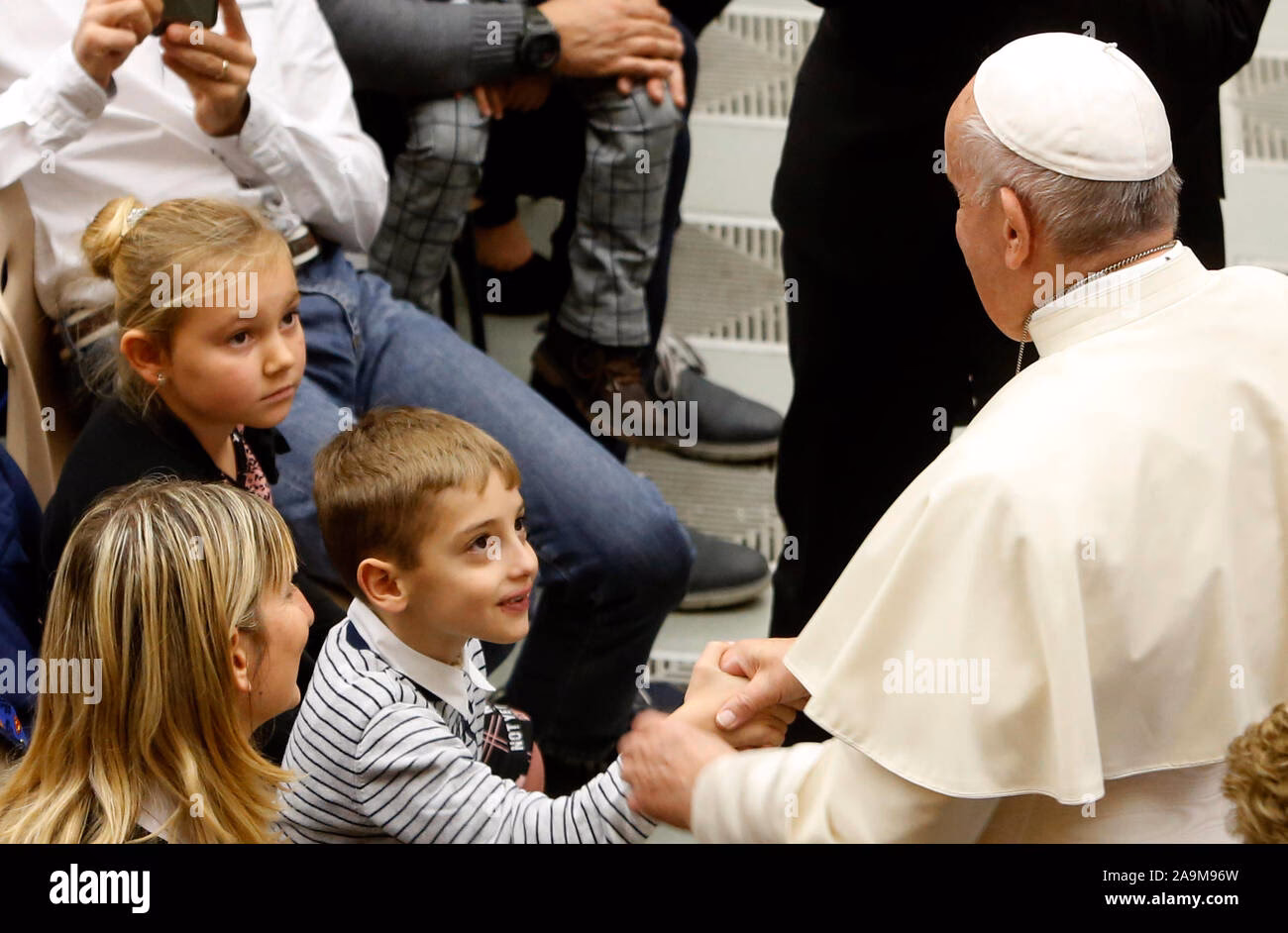 Where is the Paul VI audience hall?