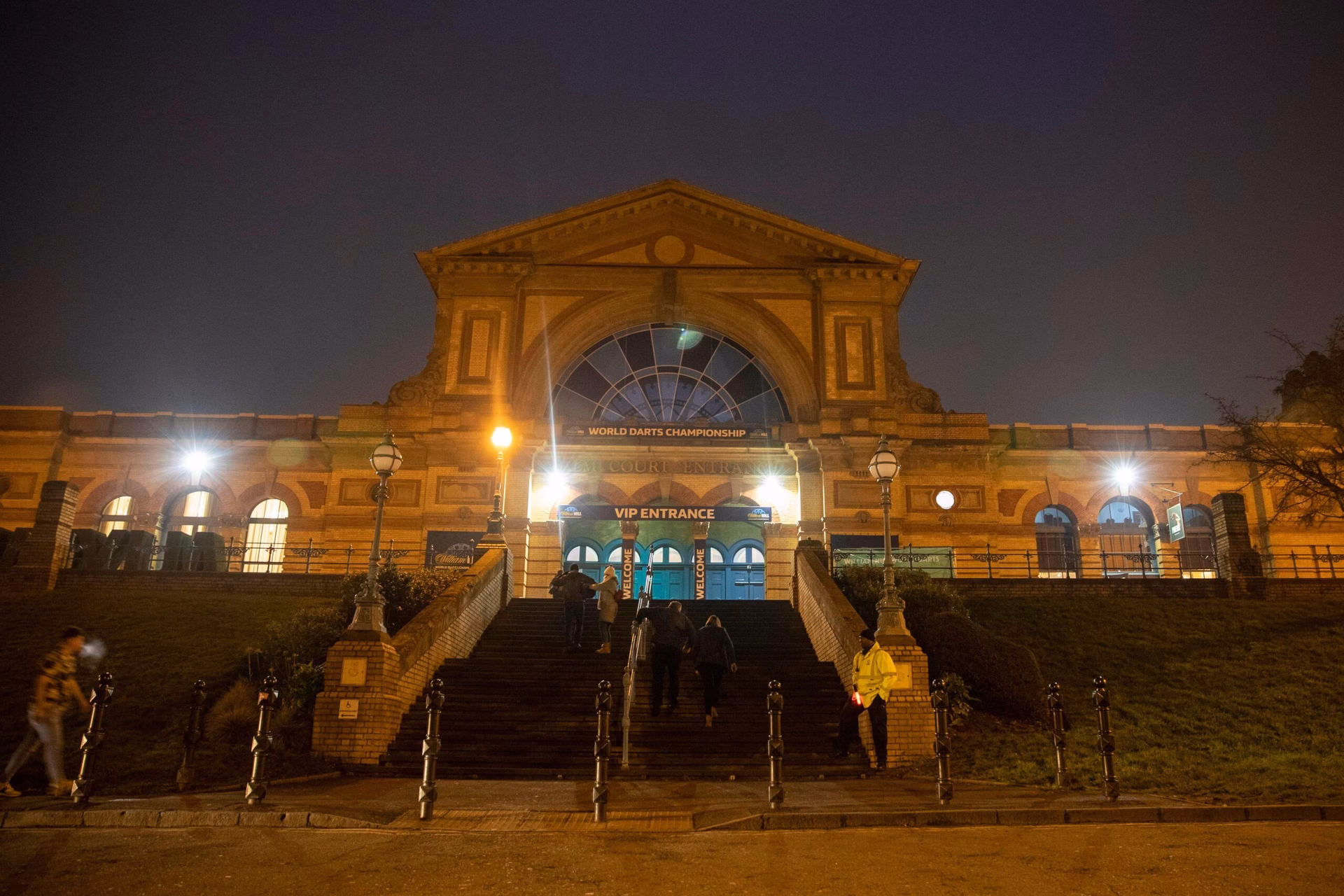 Where can I book a darts hospitality package?