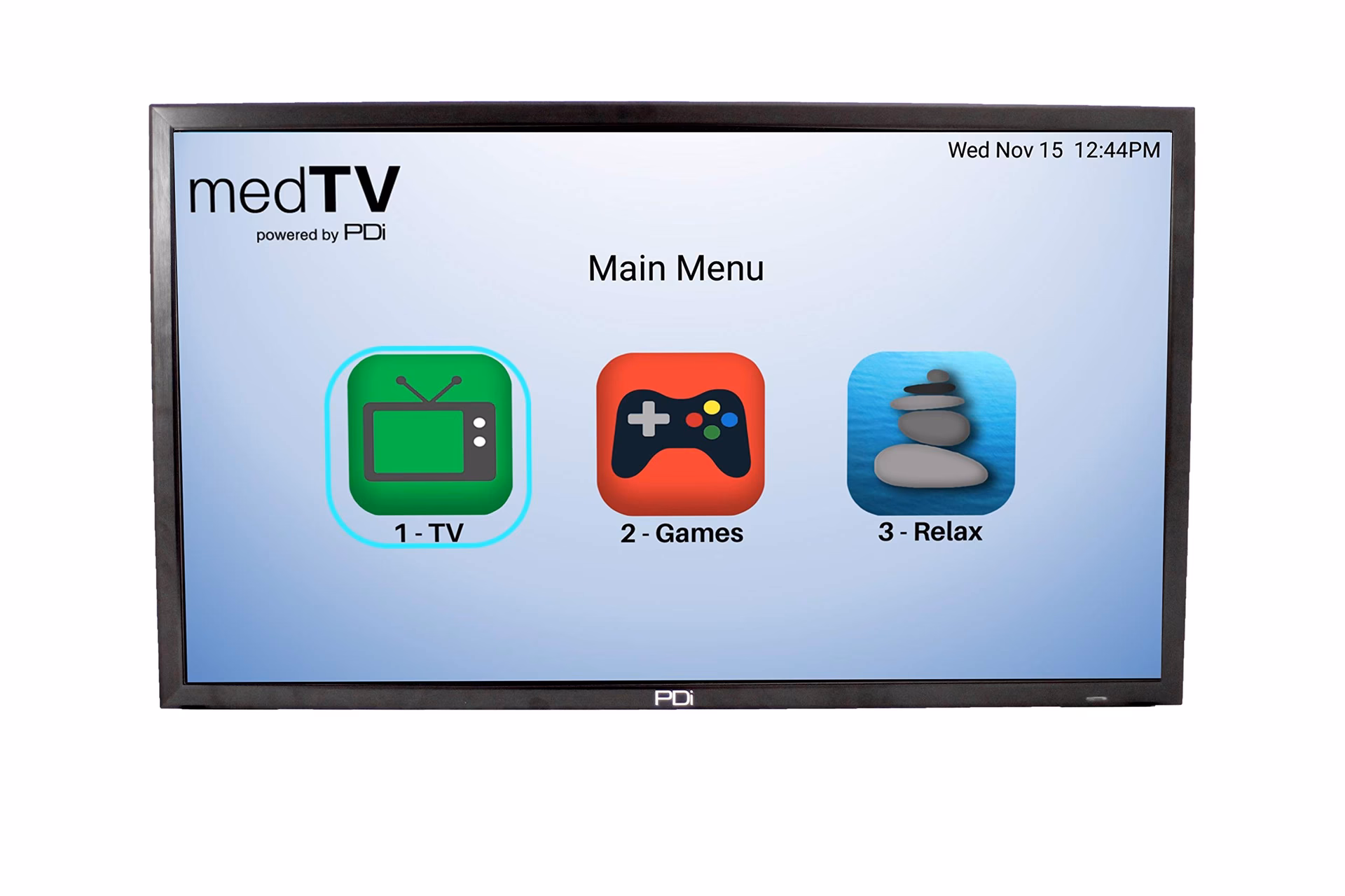 Which PDI TVs are best for hospitals?