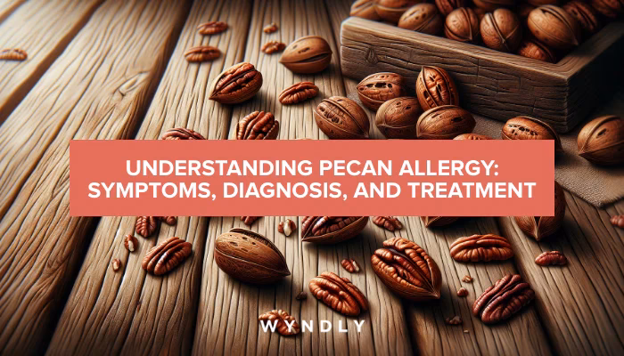 Are pecan tree pollen allergy and pecan nut allergy the same?