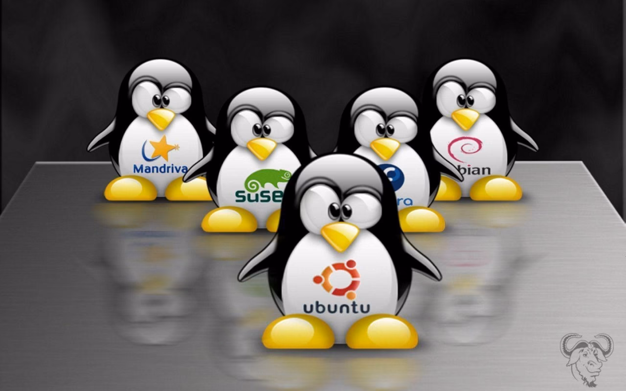 Who created the official Linux penguin?