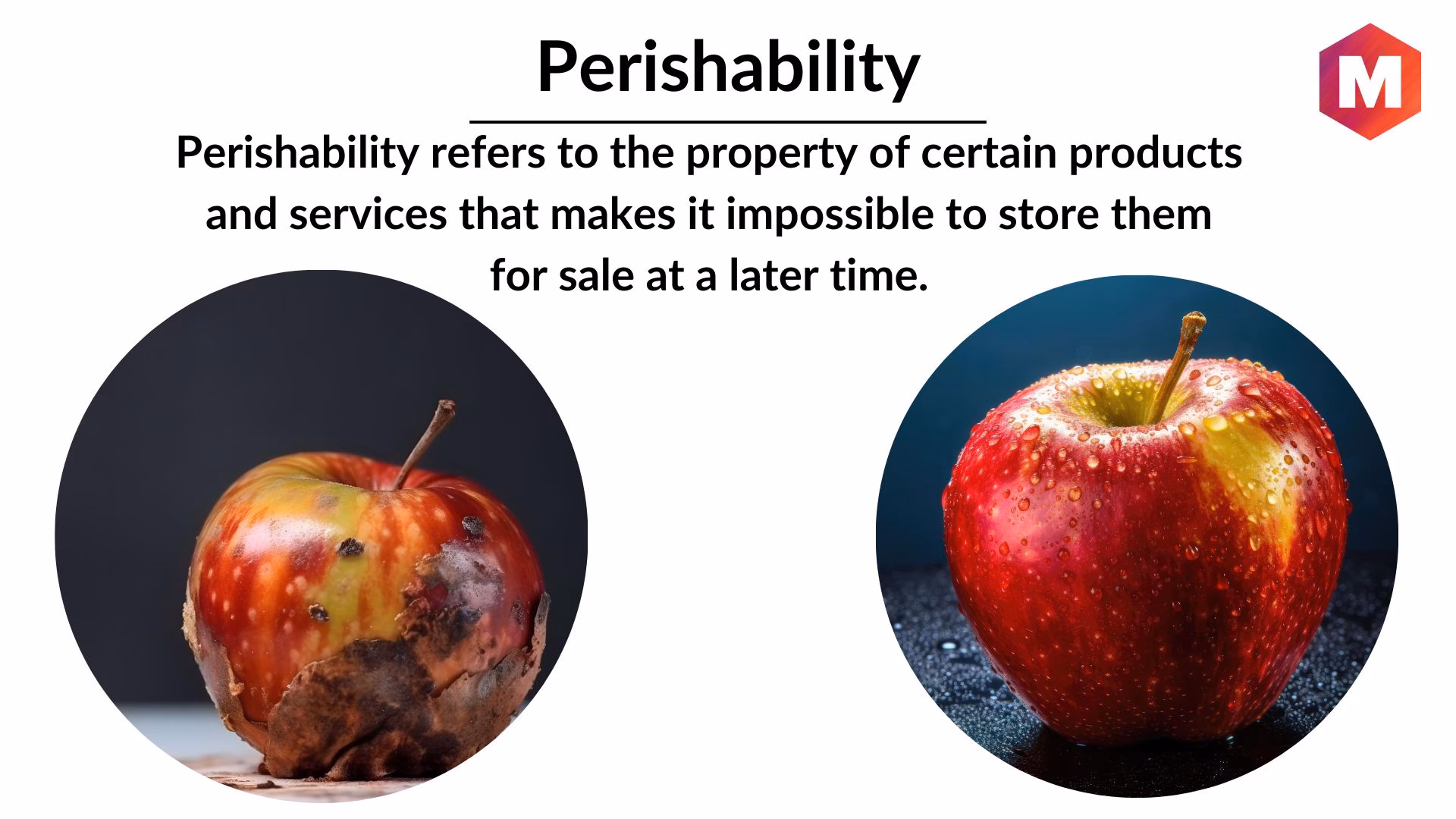What is perishability in marketing?