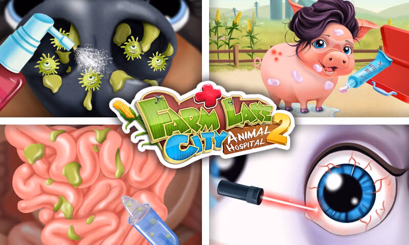 How do you treat a farm animal in urgent need?