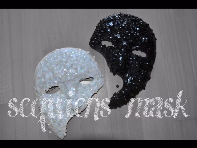 How do you paint a mask with mod Podge?