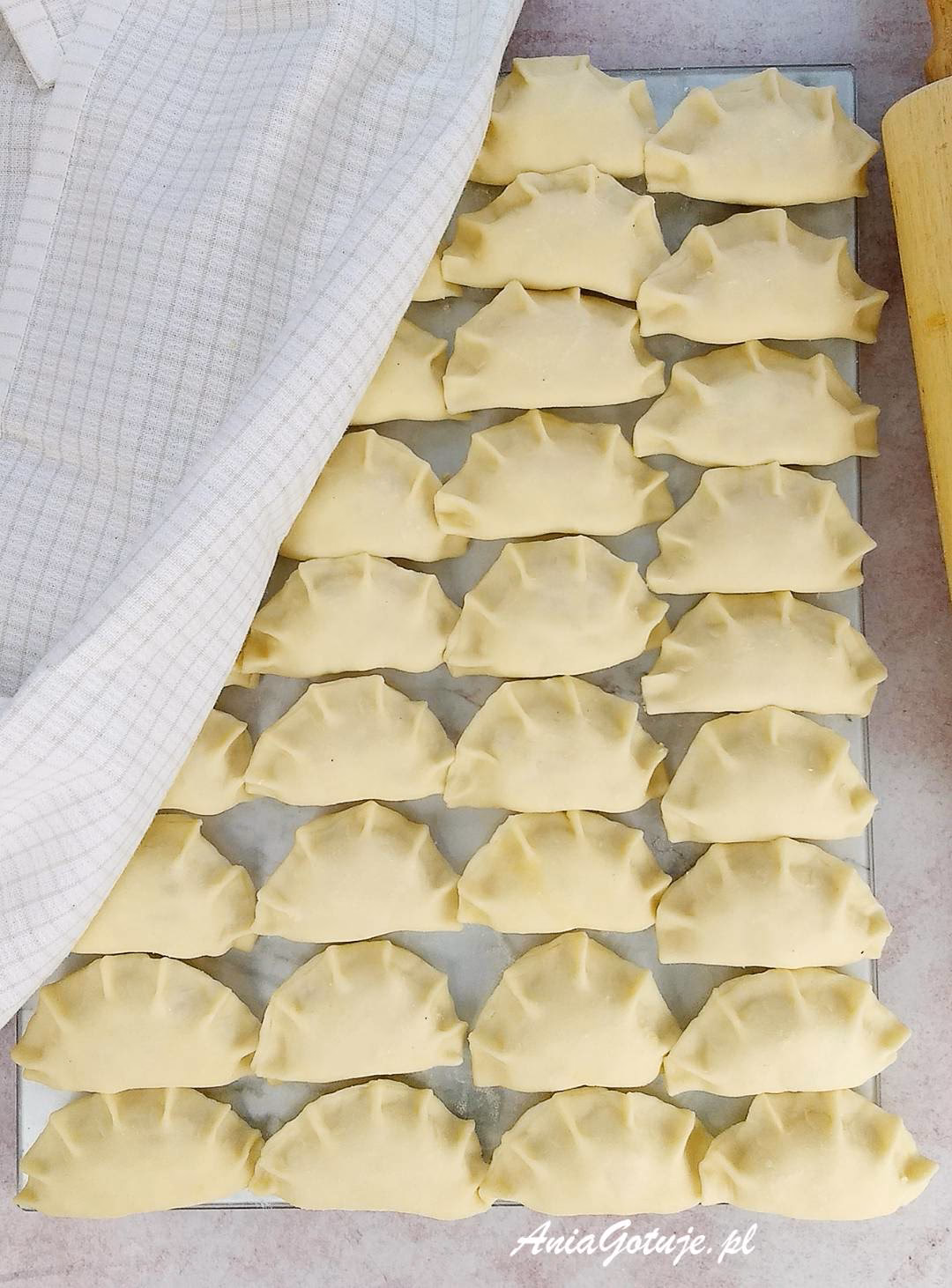 Why are Ruskie fillings called 'pirogi Polskie'?