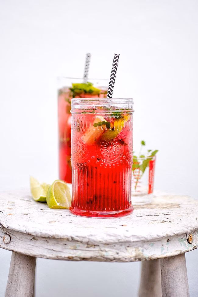 How do you make a rosé port Mojito?