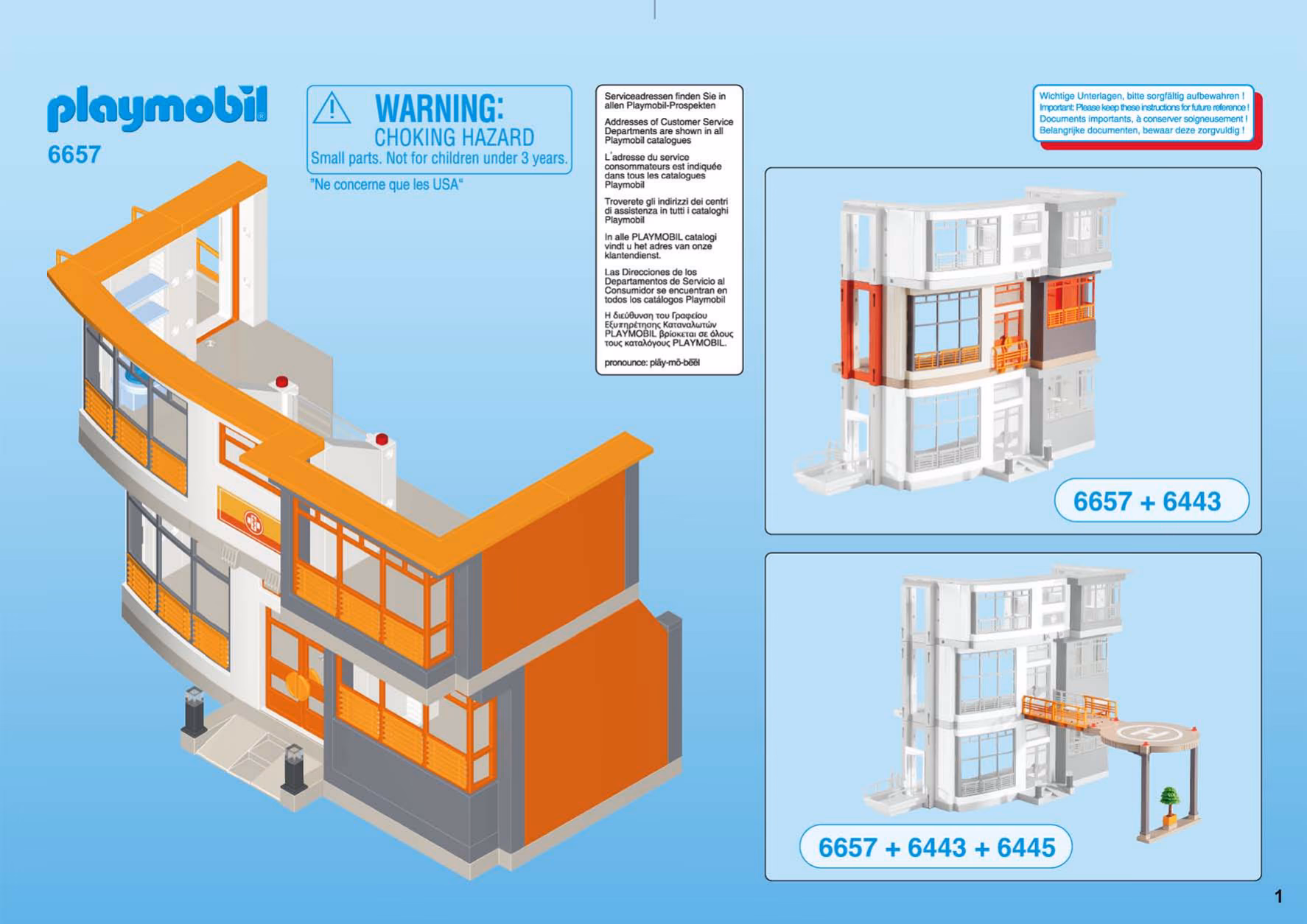 How to find a Playmobil manual?