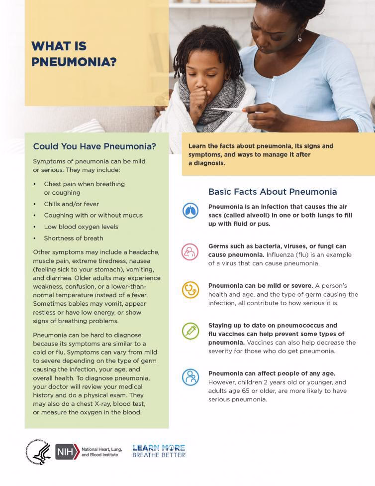 What is pneumonia?