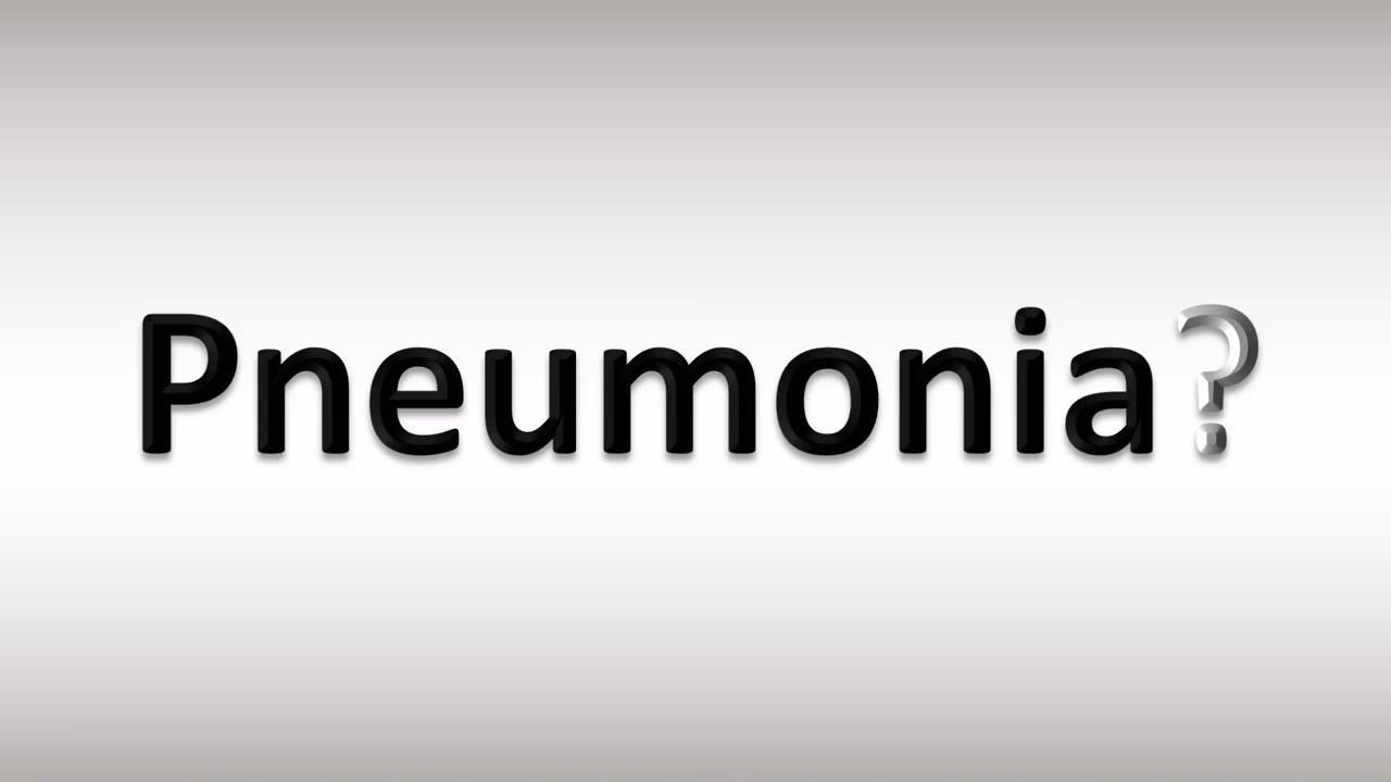 How do you spell pneumonia?