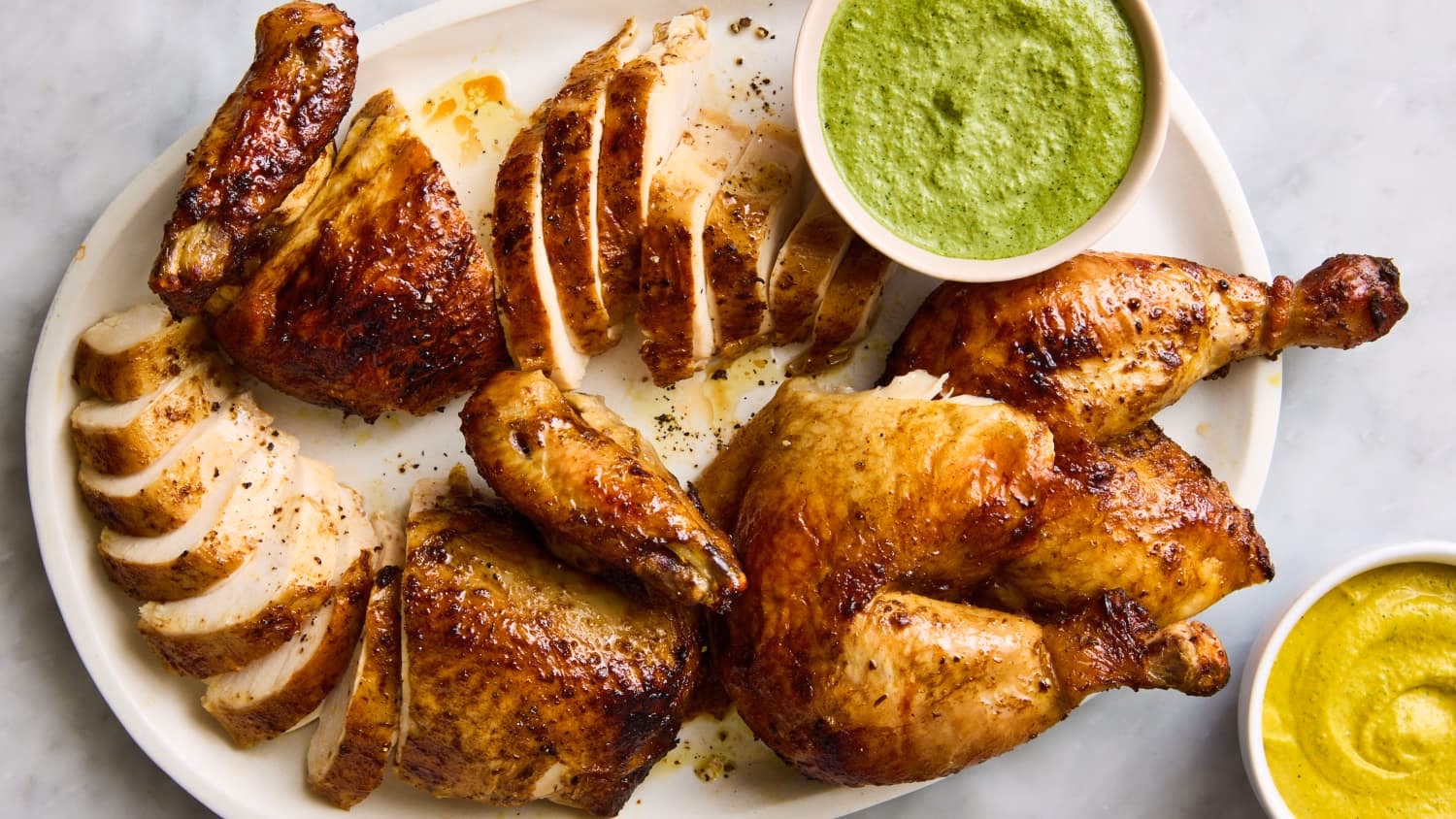 What is pollo a la brasa made of?