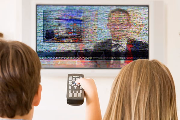 What are the most common TV reception problems?