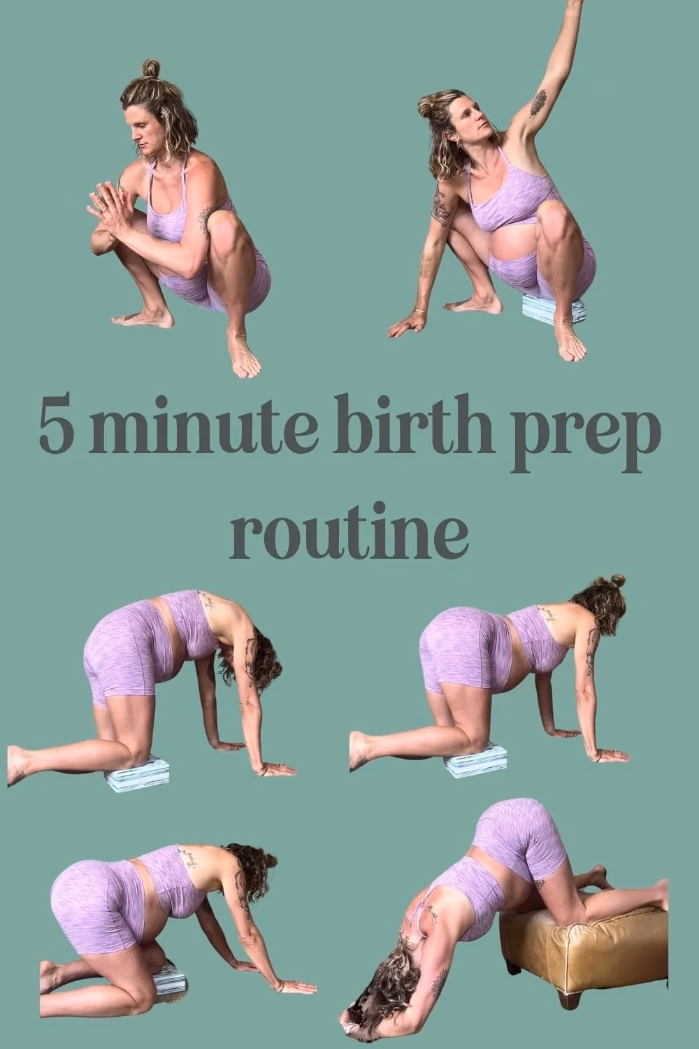 How do you stretch during labor?