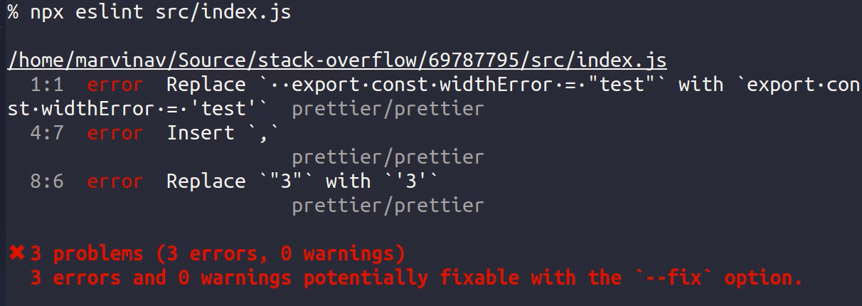 Does prettier have a code formatter?