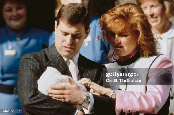 How did Prince Andrew feel about his daughter's hospital visit?