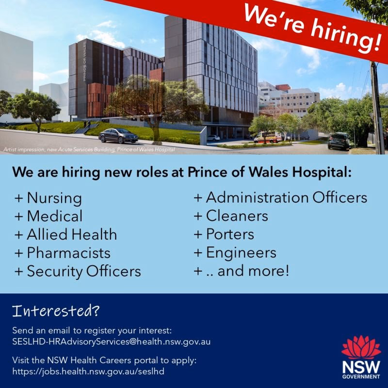 How do I contact Prince of Wales Hospital?
