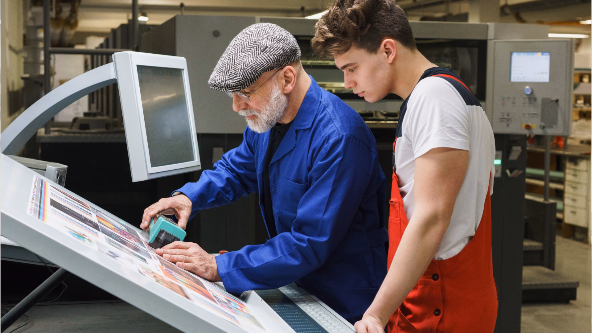 What does a printing press technician do?