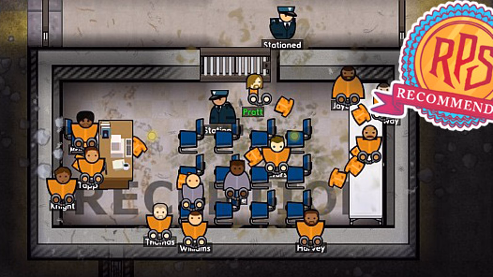 Is reception only for inmates?