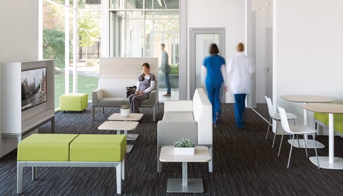 What industry is specialized hospital furniture?