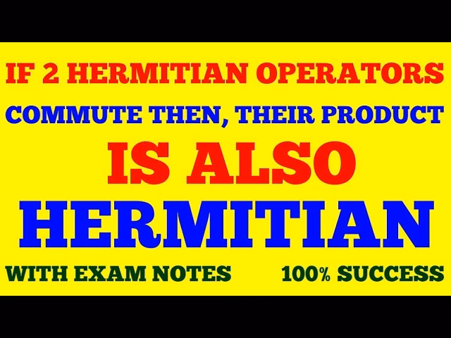 Can a normal operator be decomposed as a product of two Hermitian operators?