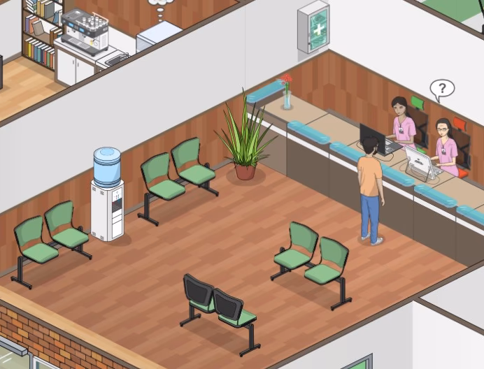 Can a hospital use a common room from a different department?