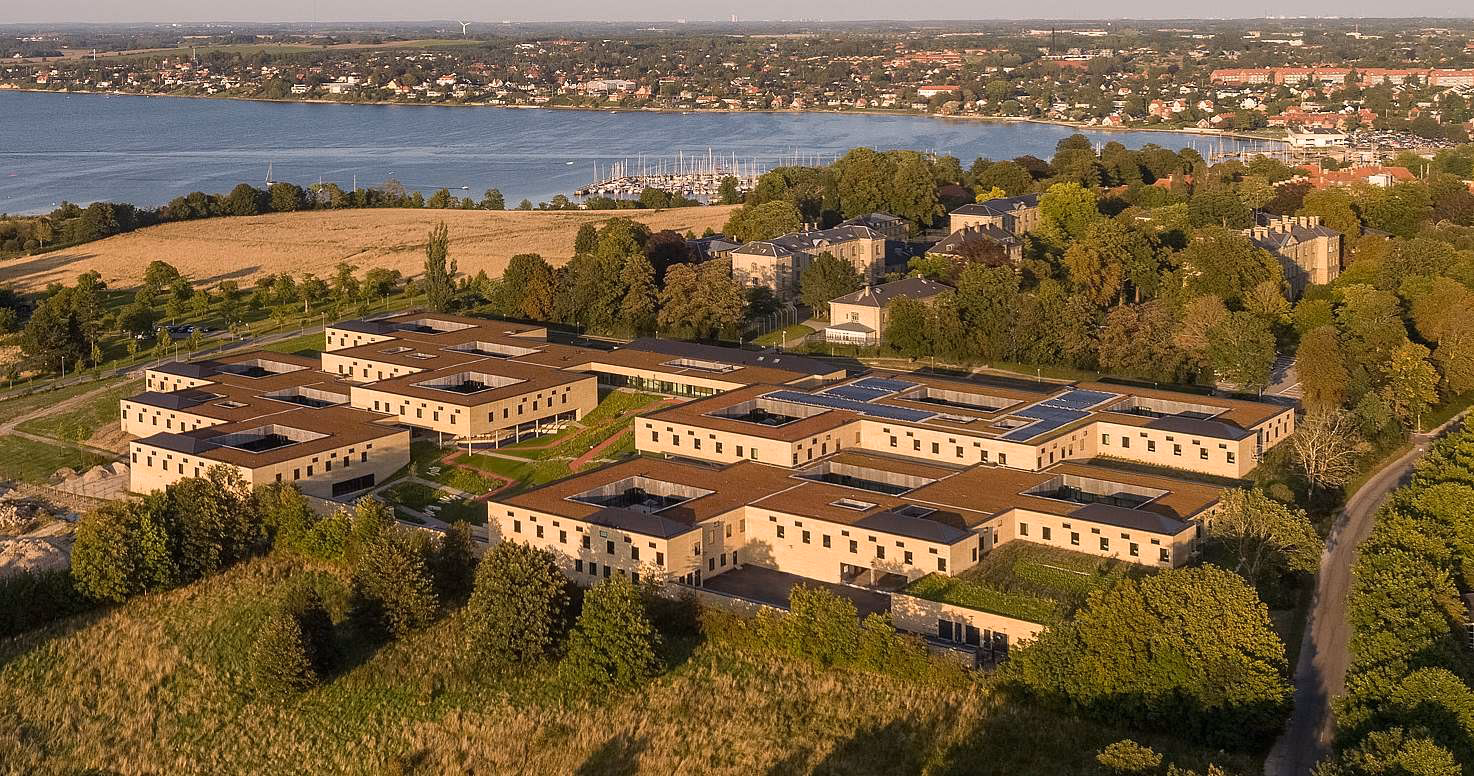 How many psychiatric hospitals are there in Denmark?